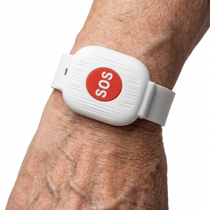 One-Touch SOS Wristband — Instant Alerts to Your Phone